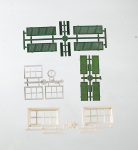 PIKO 62805 - G - Bauteile: Fenster + -läden